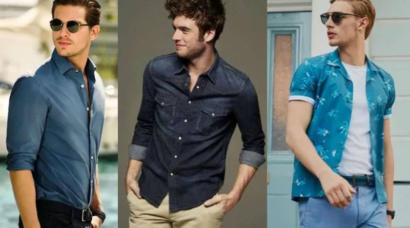 299 Rs Only Flower Style Casual Men Shirt Long Sleeve