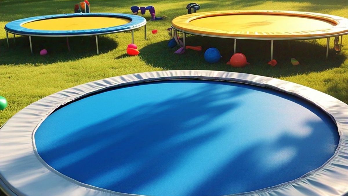 Round vs Rectangular Trampoline